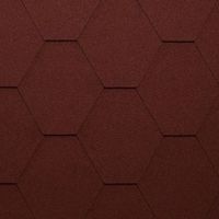 Гибкая битумная черепица Katepal KL, красный