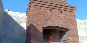 Кирпич черный печной Montenegro SHA 8 Black Argentum 250x124x65 мм 1