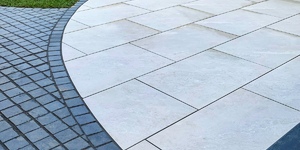 Брусчатка из известняка RKS Slate Belgian Black 100x100x30 мм 2