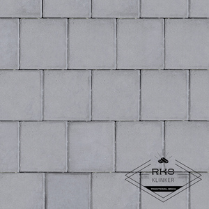 Плитка тротуарная SteinRus, Квадрат большой, Белый, 60 мм