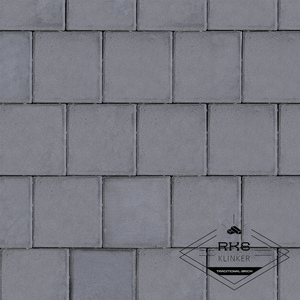 Плитка тротуарная SteinRus, Квадрат большой, Серый, 60 мм