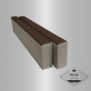 Поребрик тротуарный бордюр BRAER, БР100.20.8, коричневый