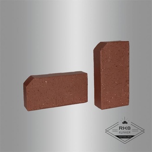 Клинкерная брусчатка ЛСР бордюр темно-красный Эдинбург