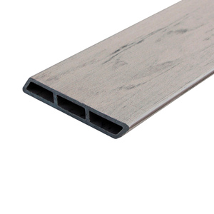 Доска заборная Ромбус из ДПК Outdoor, браш, серый микс