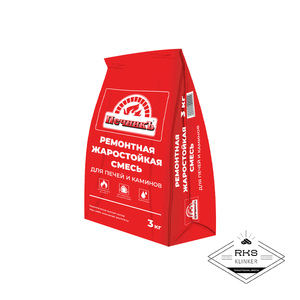 Ремонтная смесь для печей и каминов Печникъ, 3 кг