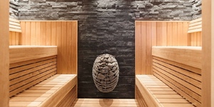 Черный камень за печь в бане и сауне 3D панели RKS SLATE Сланец Black Slate фото (1)