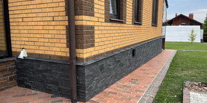 3D панели Сланец RKS Slate Matt Black Slate Modern (фотоотзыв, цоколь) (1)