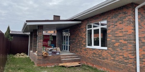Клинкерный кирпич ЛСР Прага светло-коричневый флэш, береста, 0,7НФ 3