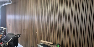 Реечная панель Different Lines, Australian Palisander, Co-Extrusion (фотоотзыв, интерьер) 5