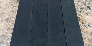 Бордюр поребрик ступень палисад Belgian Belgian Black из камня известняка от RKS SLATE (12)
