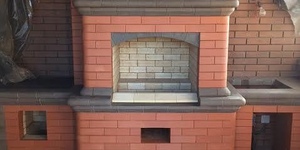 Кирпич печной, лицевой, полнотелый ЛСР, красный, М-400, F-100 (3)