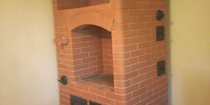 Кирпич печной, лицевой, полнотелый ЛСР, красный, М-400, F-100 6