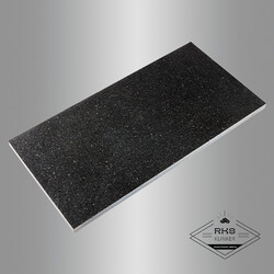 Гранитная плитка Black Galaxy, Thermo/Polished в Липецке