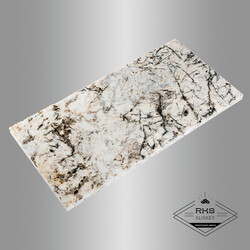 Гранитная плитка Blue Flower, Thermo/Polished в Липецке