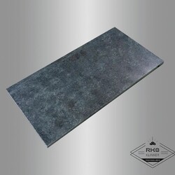 Гранитная плитка Africa Black, Thermo/Polished в Липецке