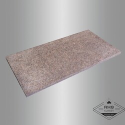 Гранитная плитка Africa Brown, Thermo/Polished в Липецке