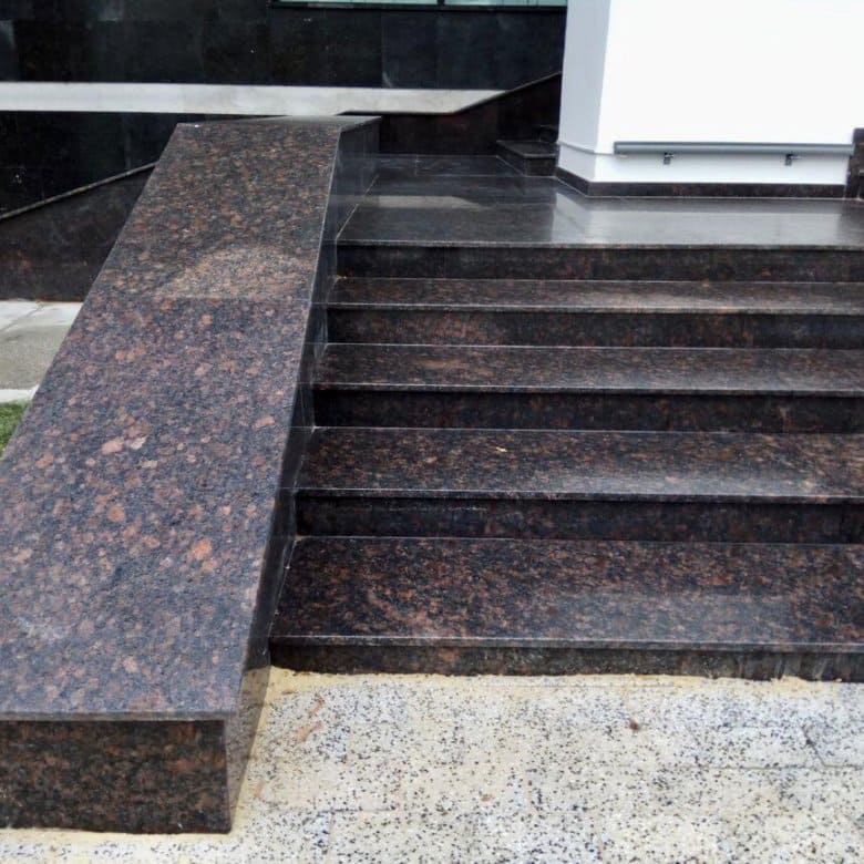 Гранитная плитка Тan Brown, Thermo/Polished 10