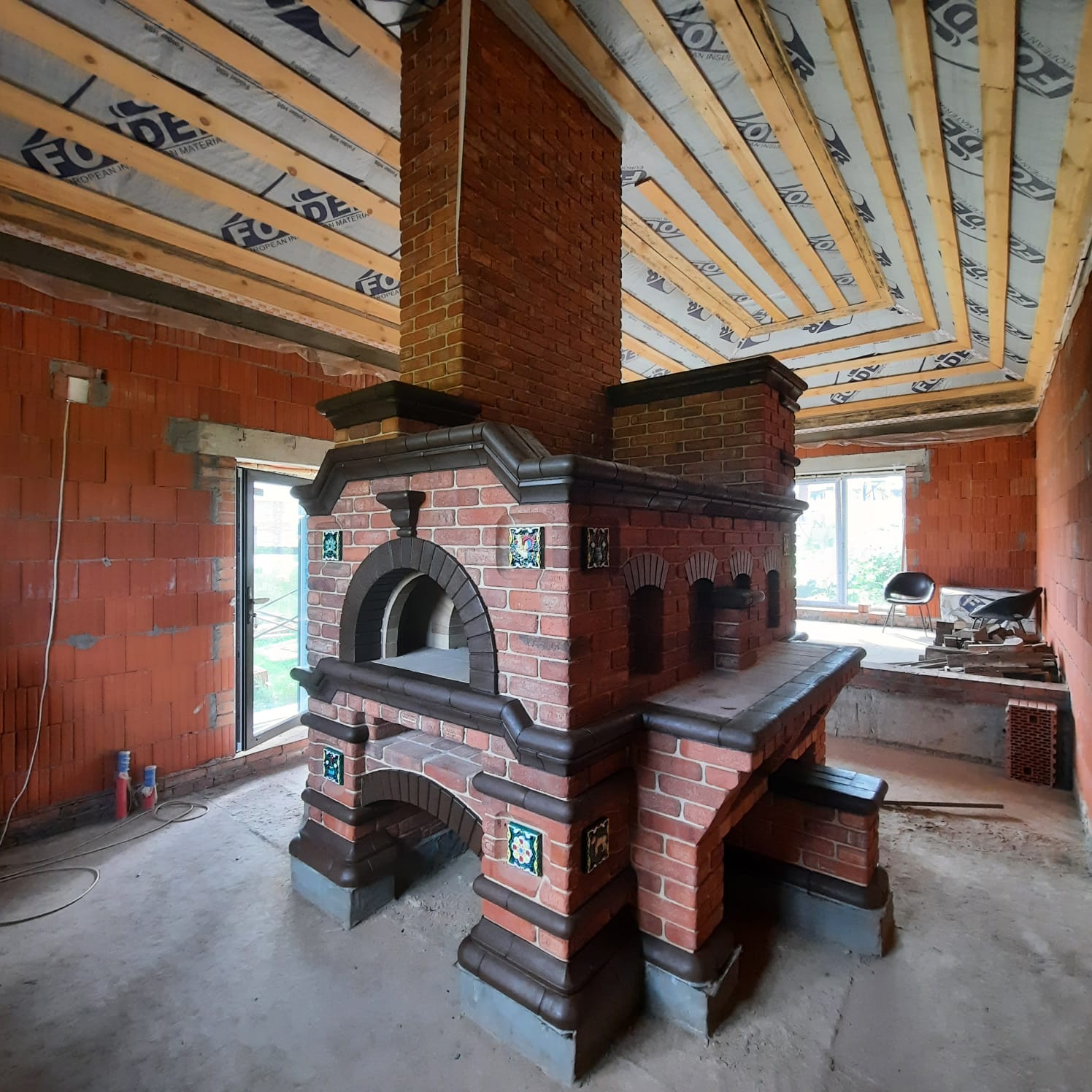 Кирпич печной 0,5 NF "Temple Brick" Маркс 21