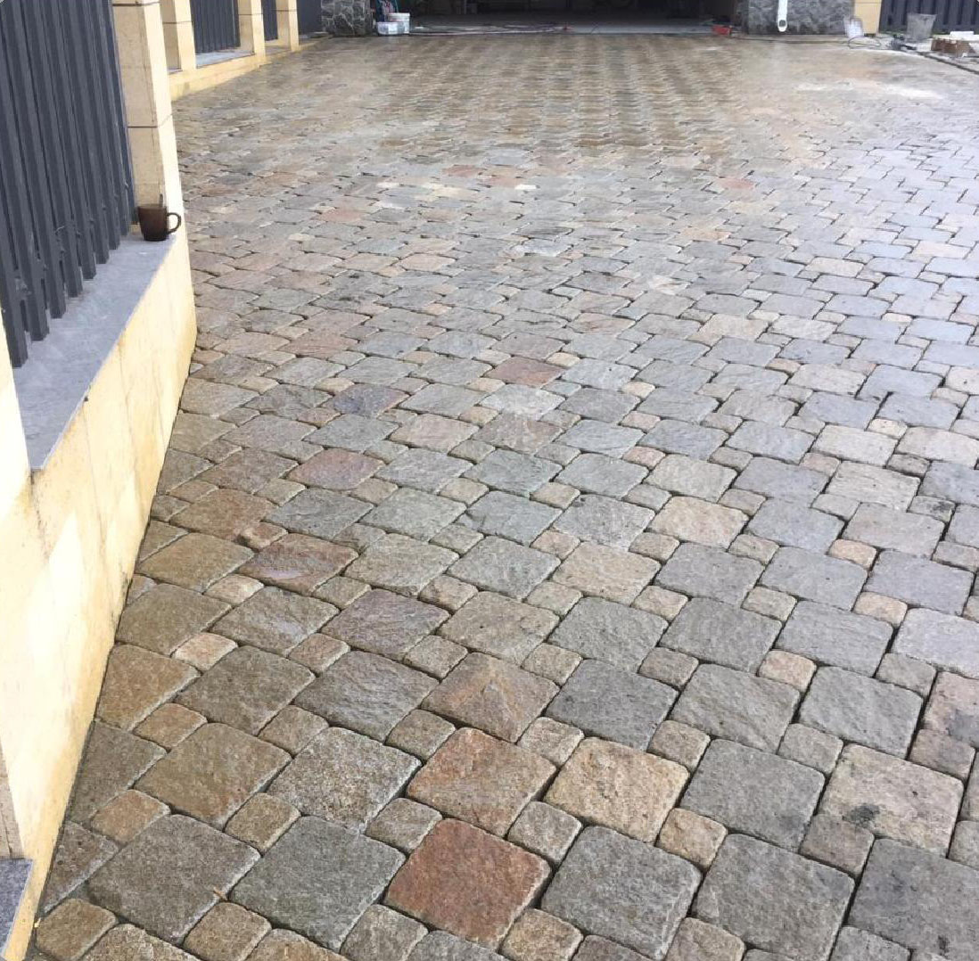Гранитная брусчатка RKS Slate Vermont 100x100 мм13