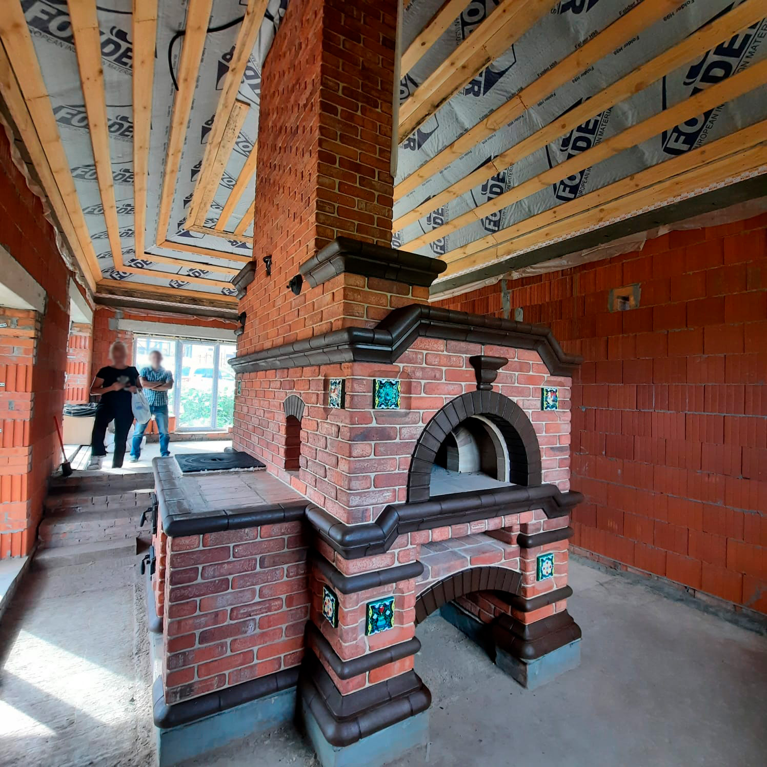 Облицовочный керамический кирпич 0,5 NF "Temple Brick" Маркс 34