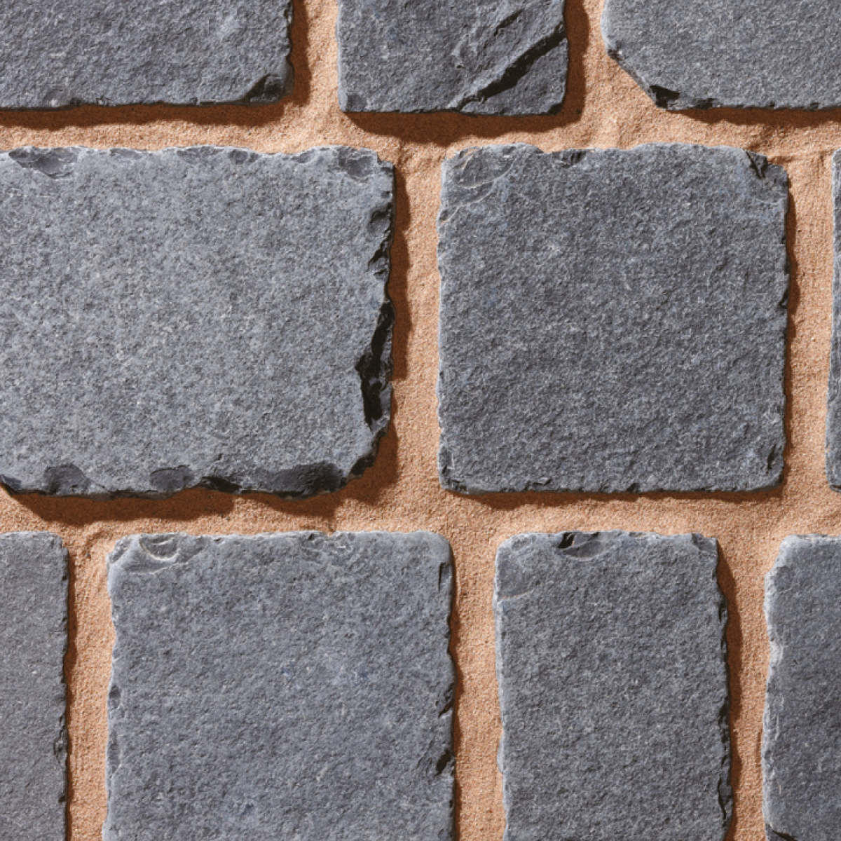 Брусчатка галтованная RKS Slate Belgian Black 200x100x40 мм 1