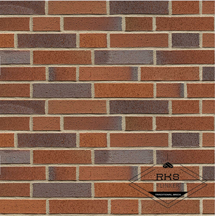 Кирпич ABC Klinkergruppe, Nordhorn blaulich-bunt glatt, 240х115х71 мм в Липецке