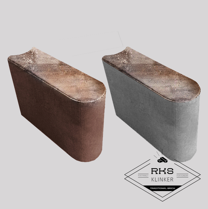 Бордюр Шарнирный SteinRus, БРШ 25.20.8R, Color Mix Берилл п/о в Липецке