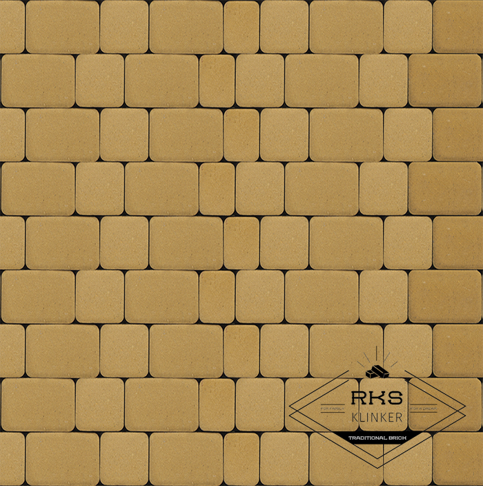 Плитка тротуарная SteinRus, Инсбрук Альт, Жёлтый, 60 мм в Липецке