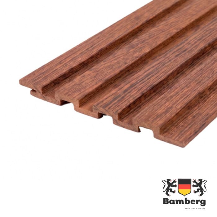 Реечная панель Bar Lines, African Bubinga в Липецке