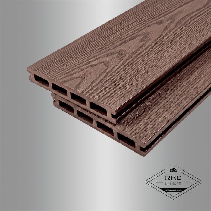 Террасная доска ДПК Бамберг пустотелая, 3D Натур, Орех (Walnut) в Липецке