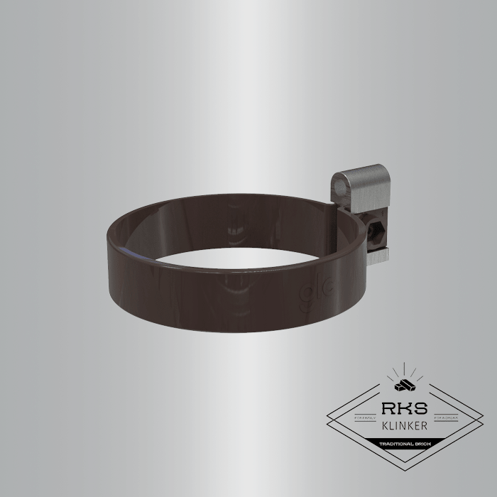 Хомут трубы GLC PVC, RAL 8019 в Липецке