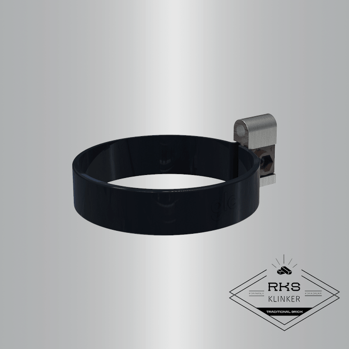 Хомут трубы GLC PVC, RAL 9005 в Липецке