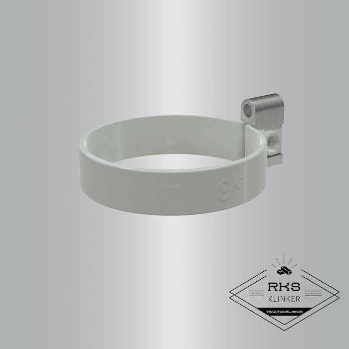 Хомут трубы GLC PVC, RAL 9010 в Липецке