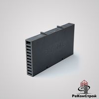 Вентиляционно-осуш. коробочка BAUT тёмно-серая, 115x60x12 мм в Липецке