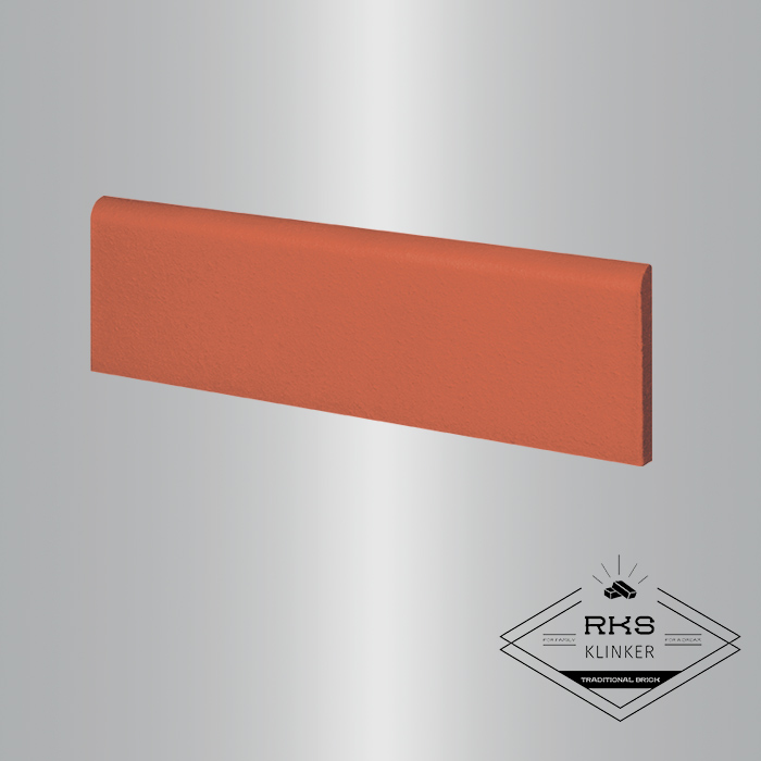 Клинкерный плинтус King Klinker, 01 Ruby red, 245х73х10 мм в Липецке