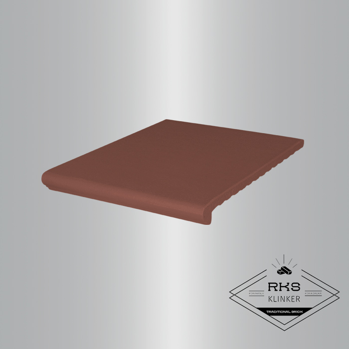 Клинкерная ступень венецианская гладкая, 03 Natural brown, 330x245x14 в Липецке