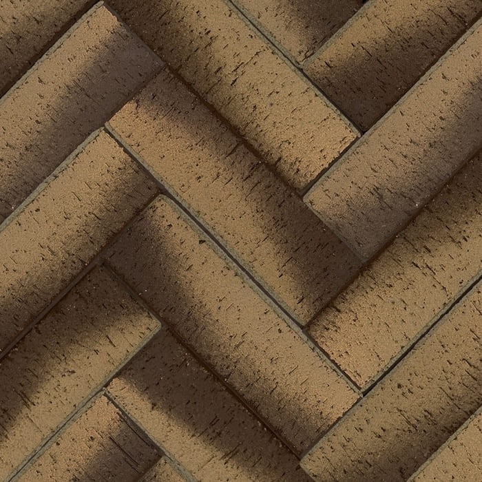 Клинкер тротуарный ЛСР коричневый "Монако" Золото Лонг в Липецке
