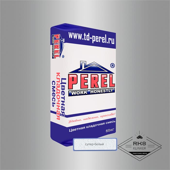 Зимняя кладочная смесь PEREL SL 01/супер-белый в Липецке