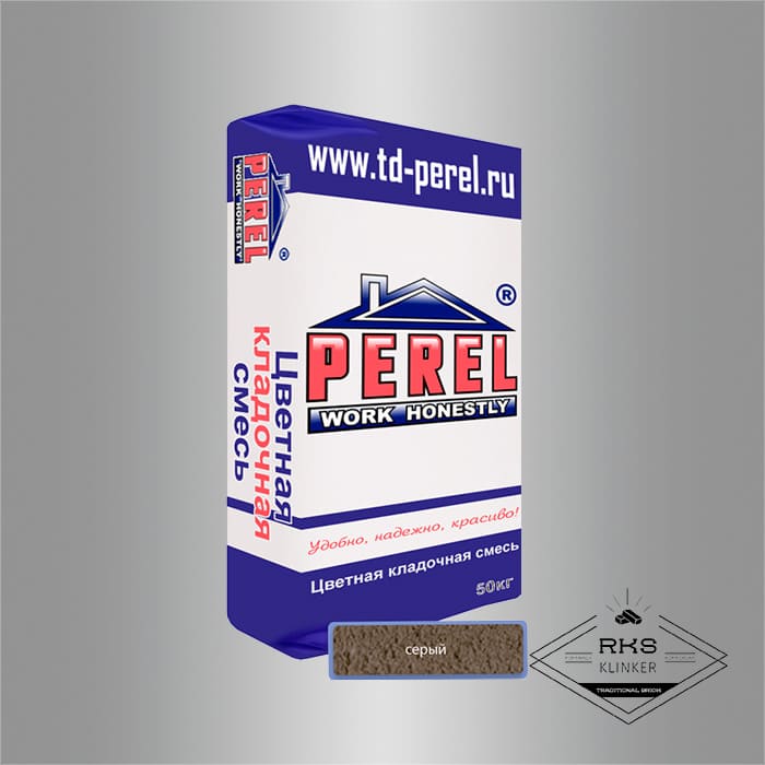 Зимняя кладочная смесь PEREL NL 10/серый в Липецке