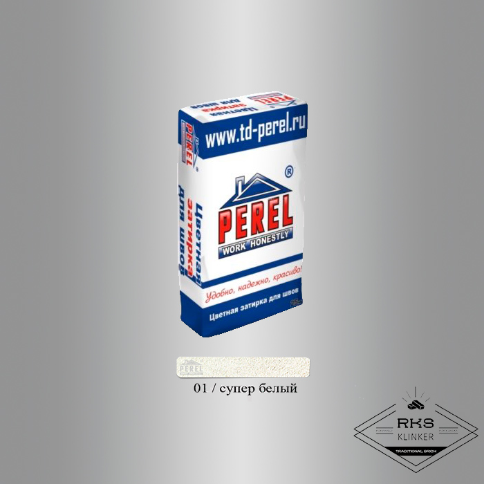 Кладочная смесь PEREL NL 01/супер-белый в Липецке