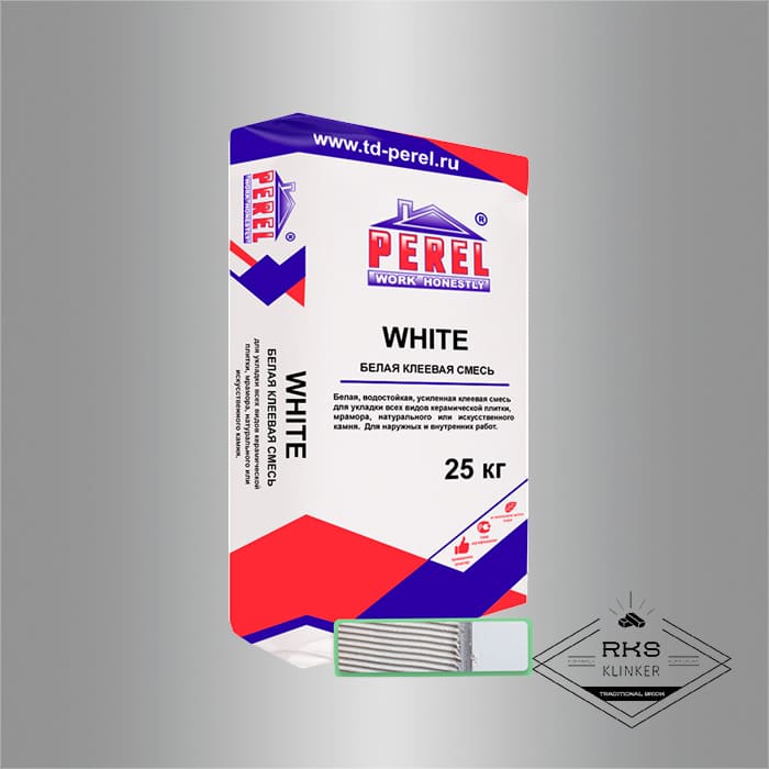 WHITE Perel клей для мрамора и камня в Липецке