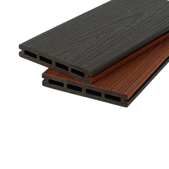 Террасная доска из ДПК Dual POLIVAN GROUP,Profi Co-Extrusion,Grey dark в Липецке