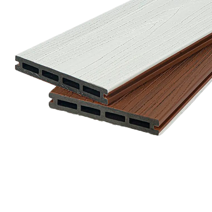 Террасная доска из ДПК Dual POLIVAN GROUP, Profi Co-Extrusion,White в Липецке