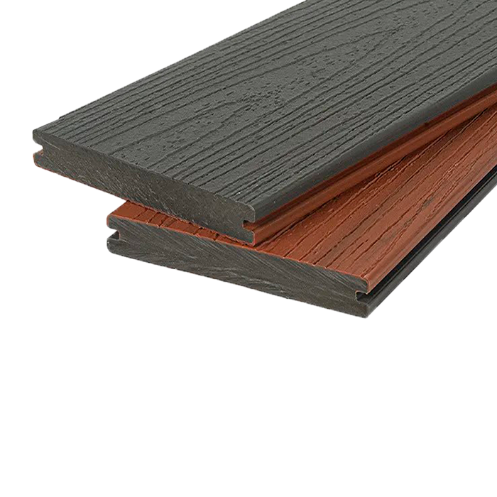 Террасная доска из ДПК Dual POLIVAN GROUP,Solid Co-Extrusion,Grey dark в Липецке
