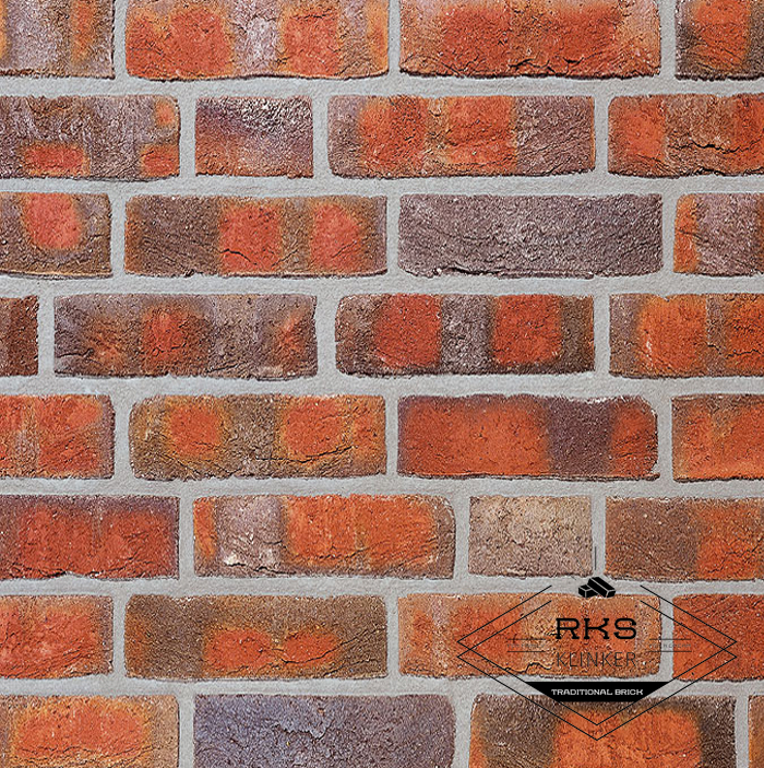 Кирпич ручной формовки Roben, WASSERSTRICH buntgeflammt, 240х54х71 мм в Липецке