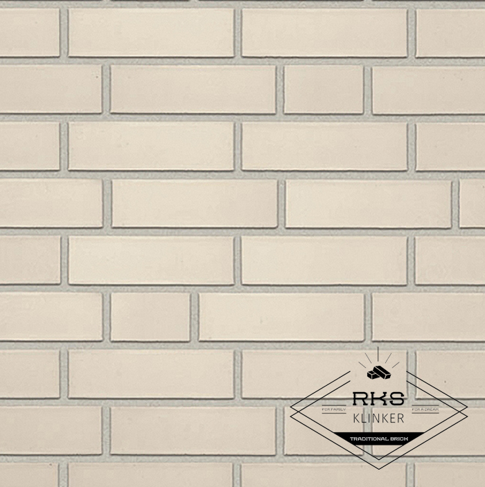 Ригельный клинкерный кирпич Roben, Oslo perlweiß glatt, 290х90х90 мм в Липецке