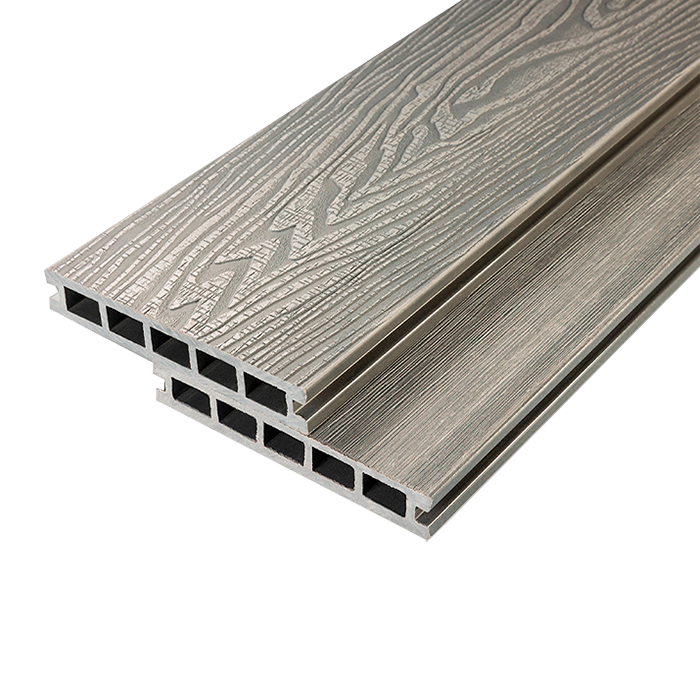 Террасная доска из ДПК RusDecking, UnoDeck Vintage, Серый в Липецке