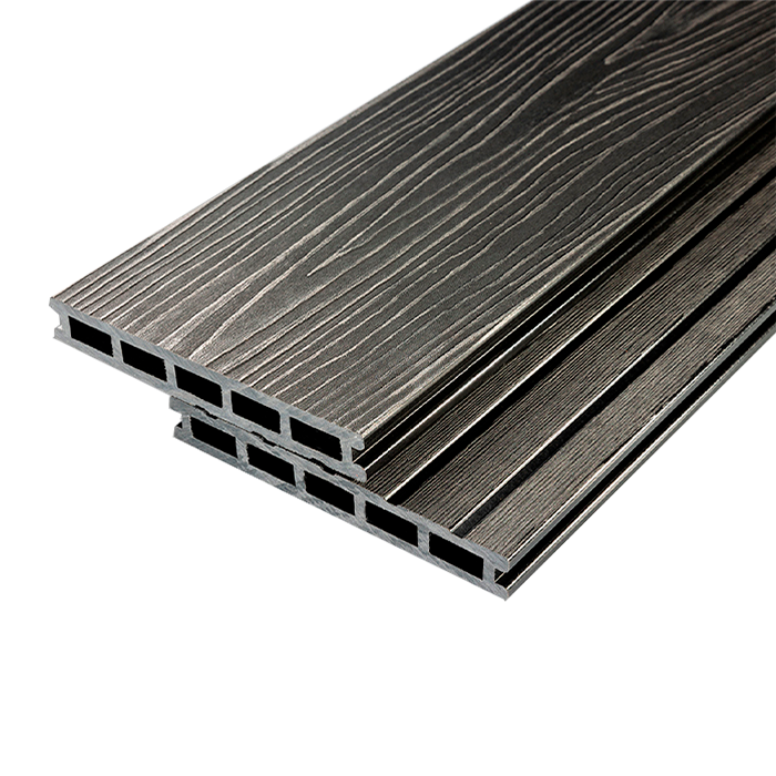 Террасная доска из ДПК RusDecking, UnoDeck Mogano, Графит в Липецке