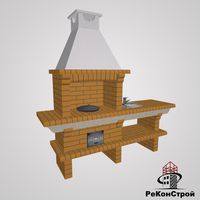 Печь-барбекю Saunday 724 в Липецке