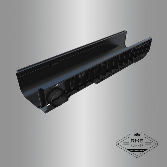Лоток водоотводный PolyMax Basic пластиковый DN200, H200 в Липецке